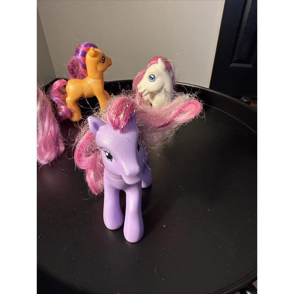 My Little Pony G3 Lot Of 4 Star Swirl, Scootaloo Starsong & Crystal Lace 2002-08